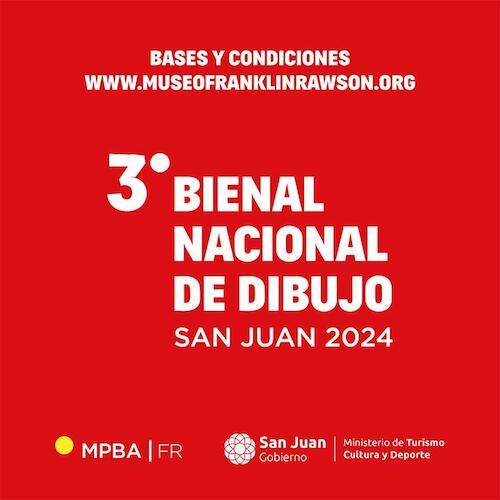  3º Bienal Nacional de Dibujo Museo Franklin Rawson