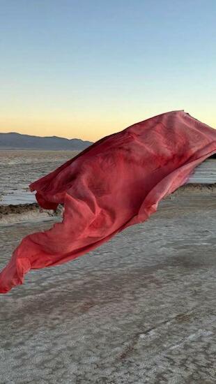 Obra Roja al viento , Salinas Grandes Jujuy