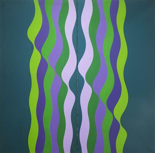 María Martorell, Salta, Argentina, 1909-2010  "Lilavati", 1971, Óleo sobre tela, 200 x 202 cm. Donación Ricardo Sergio Martorell y Víctor José Martorell, 2022   