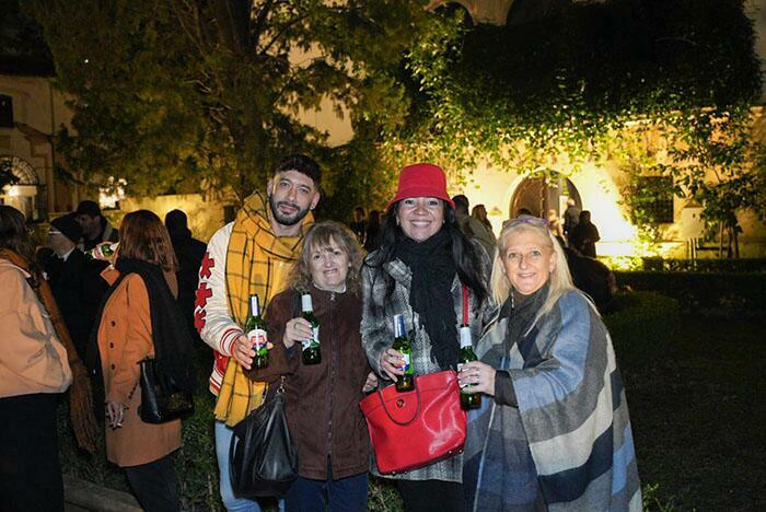 El after en los jardines del Museo Isaac Fernández Blanco palacio Noel